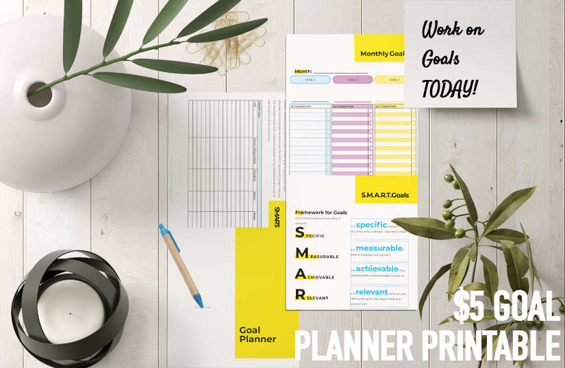 goal planner printables, new year resolutions, goal planning, #NYE, #NewYearResolution"